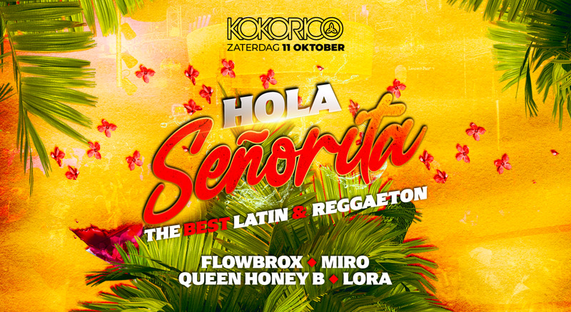 Flyer HOLA SEÑORITA