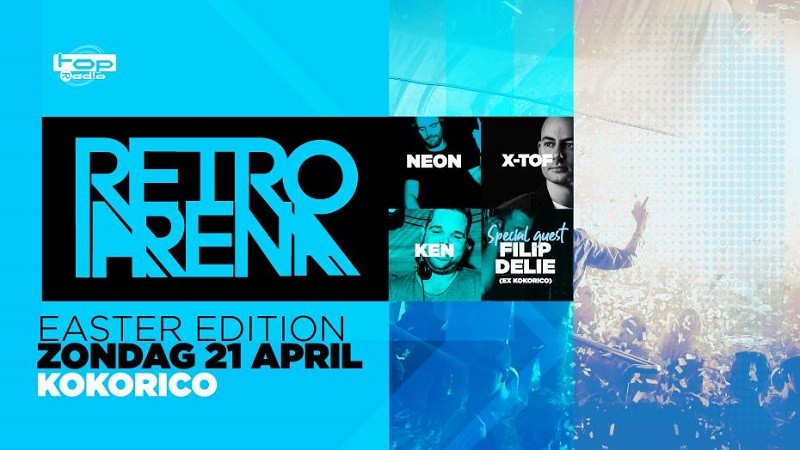 Flyer Retro Arena - Easter Edition