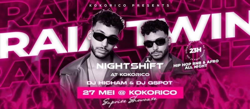 Flyer Nightshift @ Kokorico