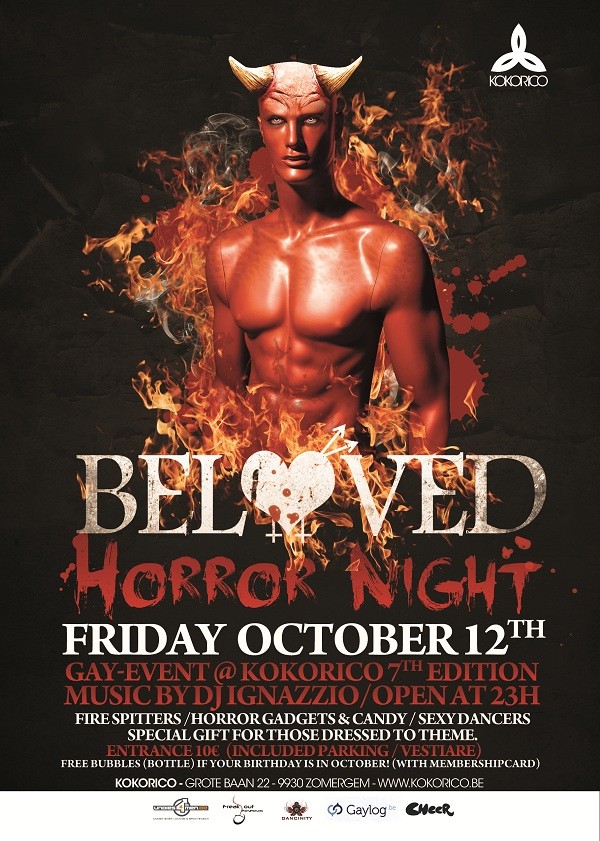 Flyer Beloved Horror Night